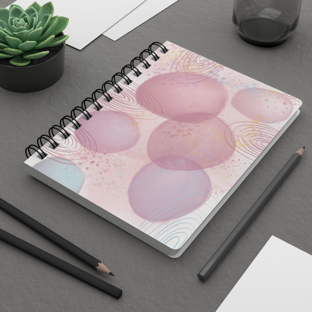 Spiral Notebook - Bubbles
