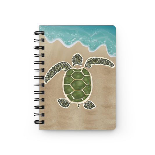 Spiral Notebook - Green Sea Turtle