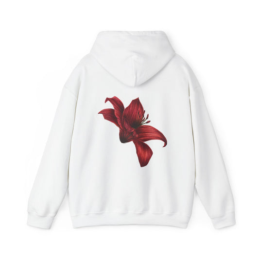 Hoodie - Red Lily