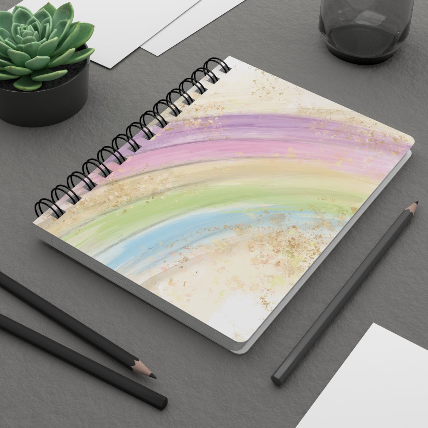 Spiral Notebook - Rainbow