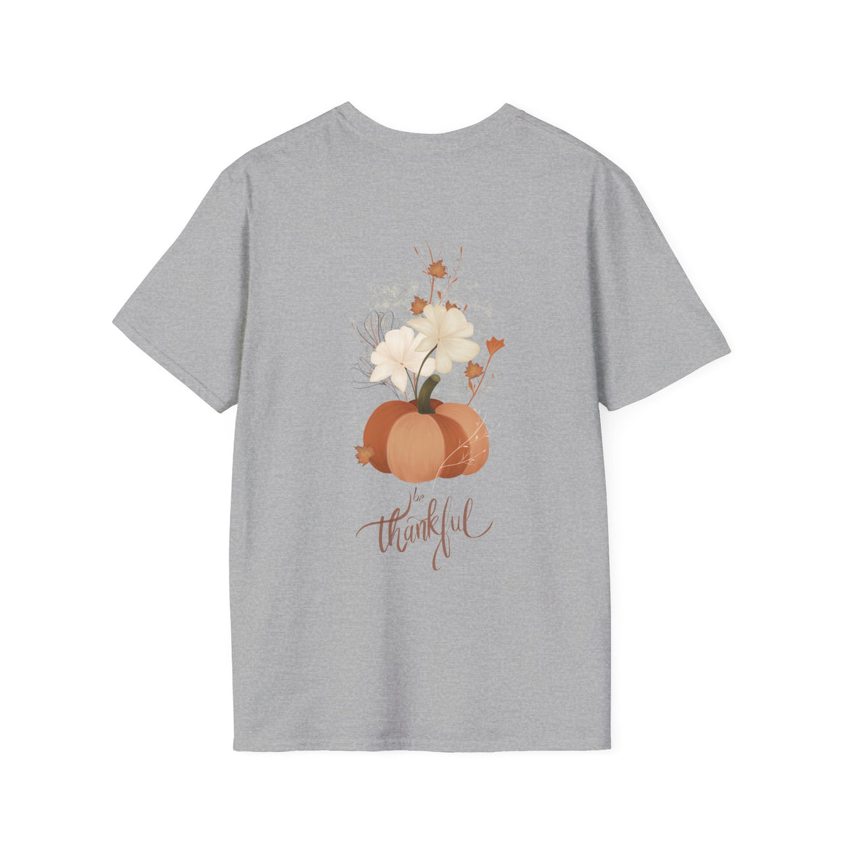 Unisex T-Shirt - Pumpkin Floral