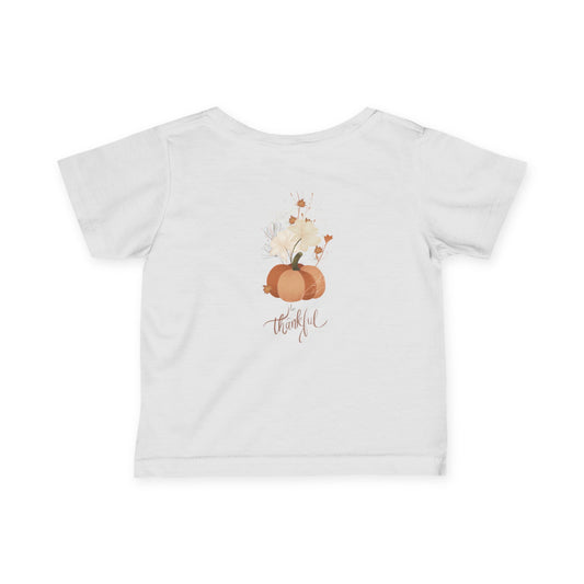 Unisex Baby T-Shirt - Pumpkin Floral