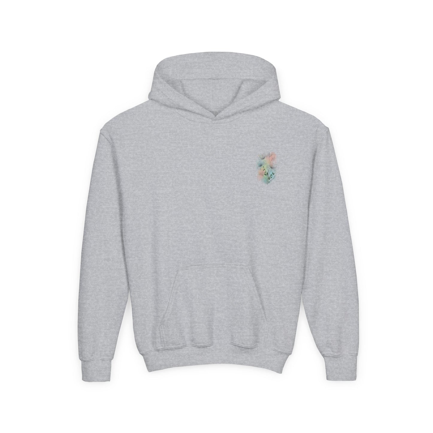 Kids' Hoodie - Pastel Flowers