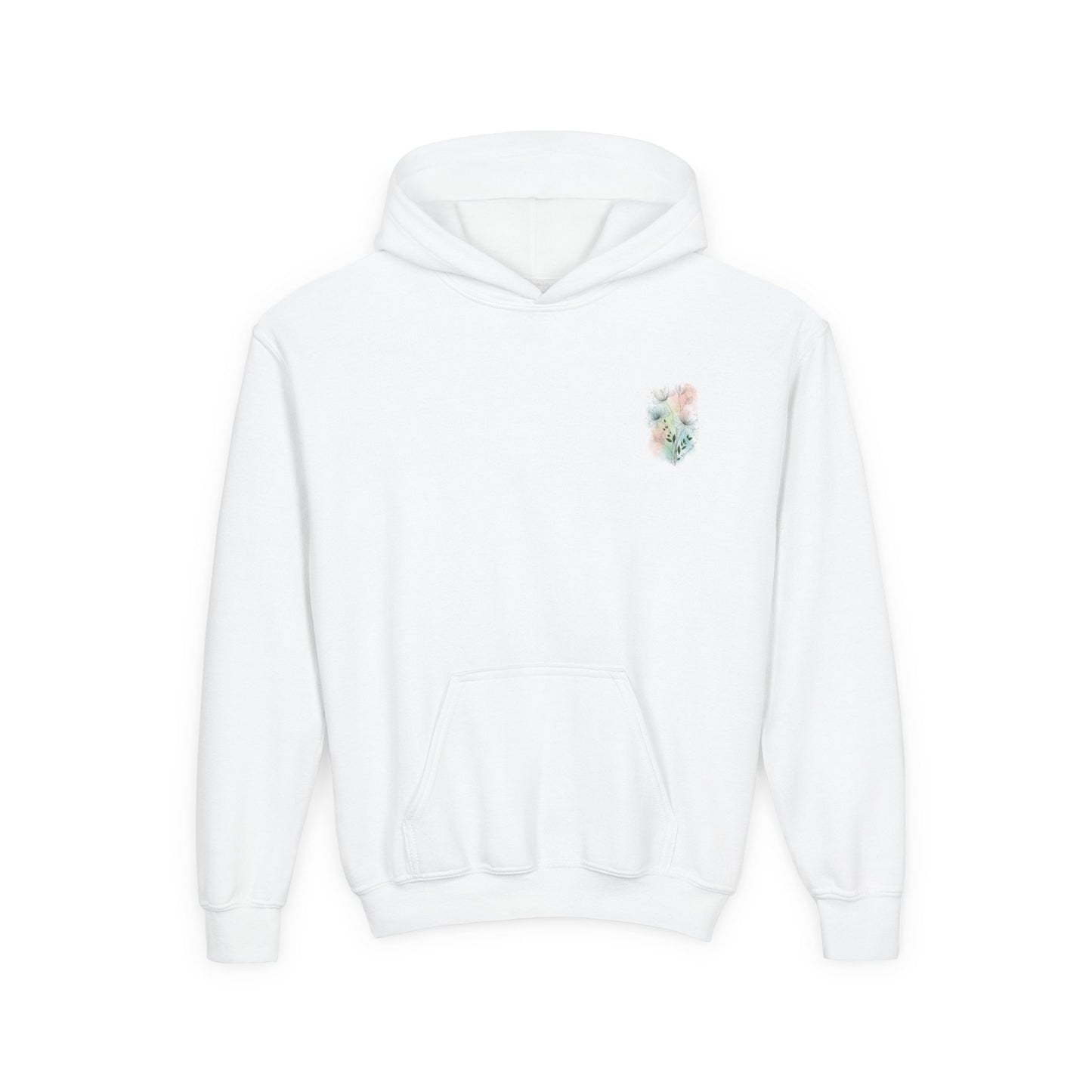 Kids' Hoodie - Pastel Flowers