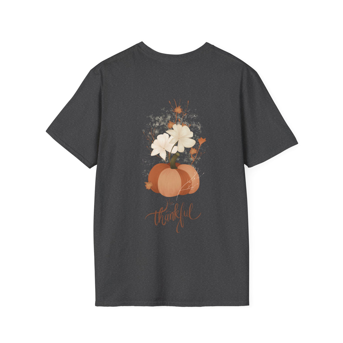 Unisex T-Shirt - Pumpkin Floral