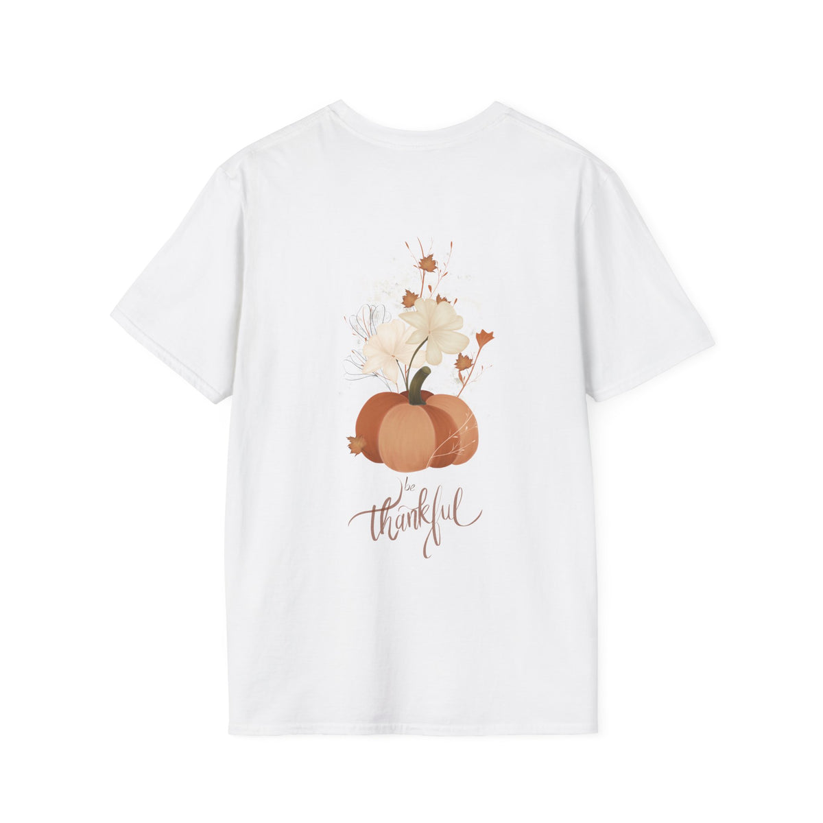 Unisex T-Shirt - Pumpkin Floral