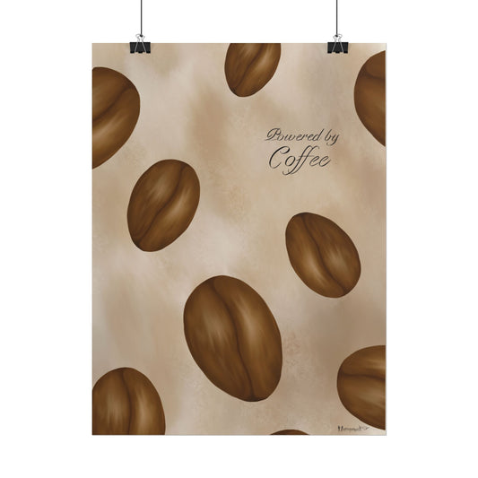 Poster - Powered by Coffee