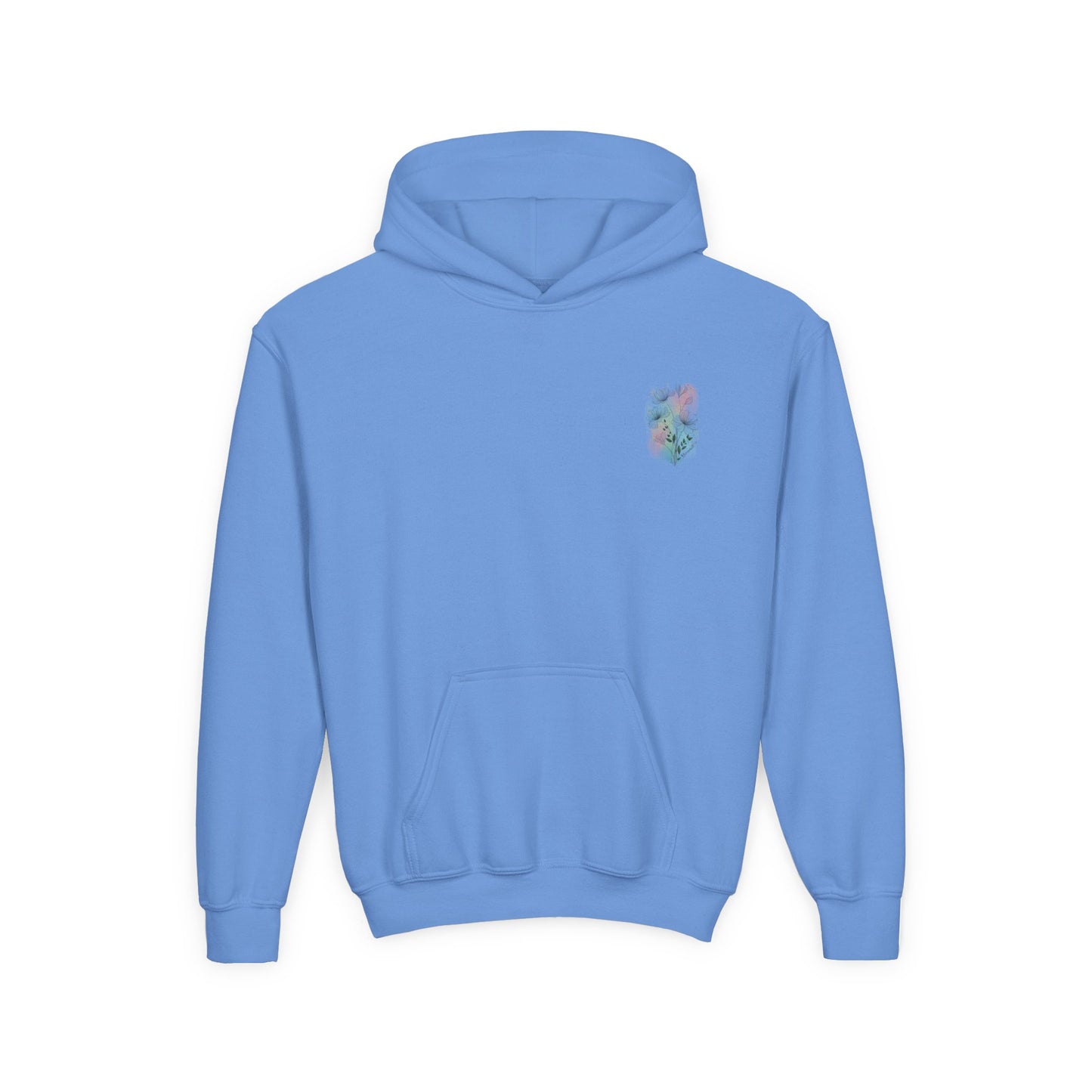 Kids' Hoodie - Pastel Flowers