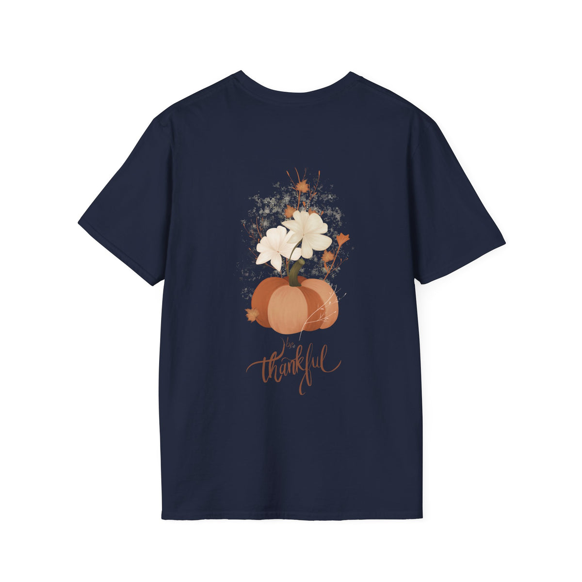 Unisex T-Shirt - Pumpkin Floral