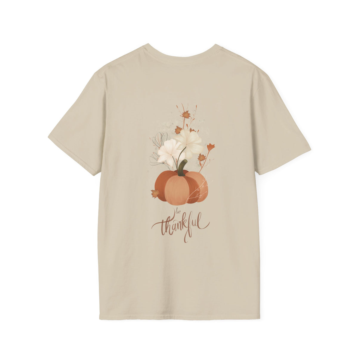 Unisex T-Shirt - Pumpkin Floral