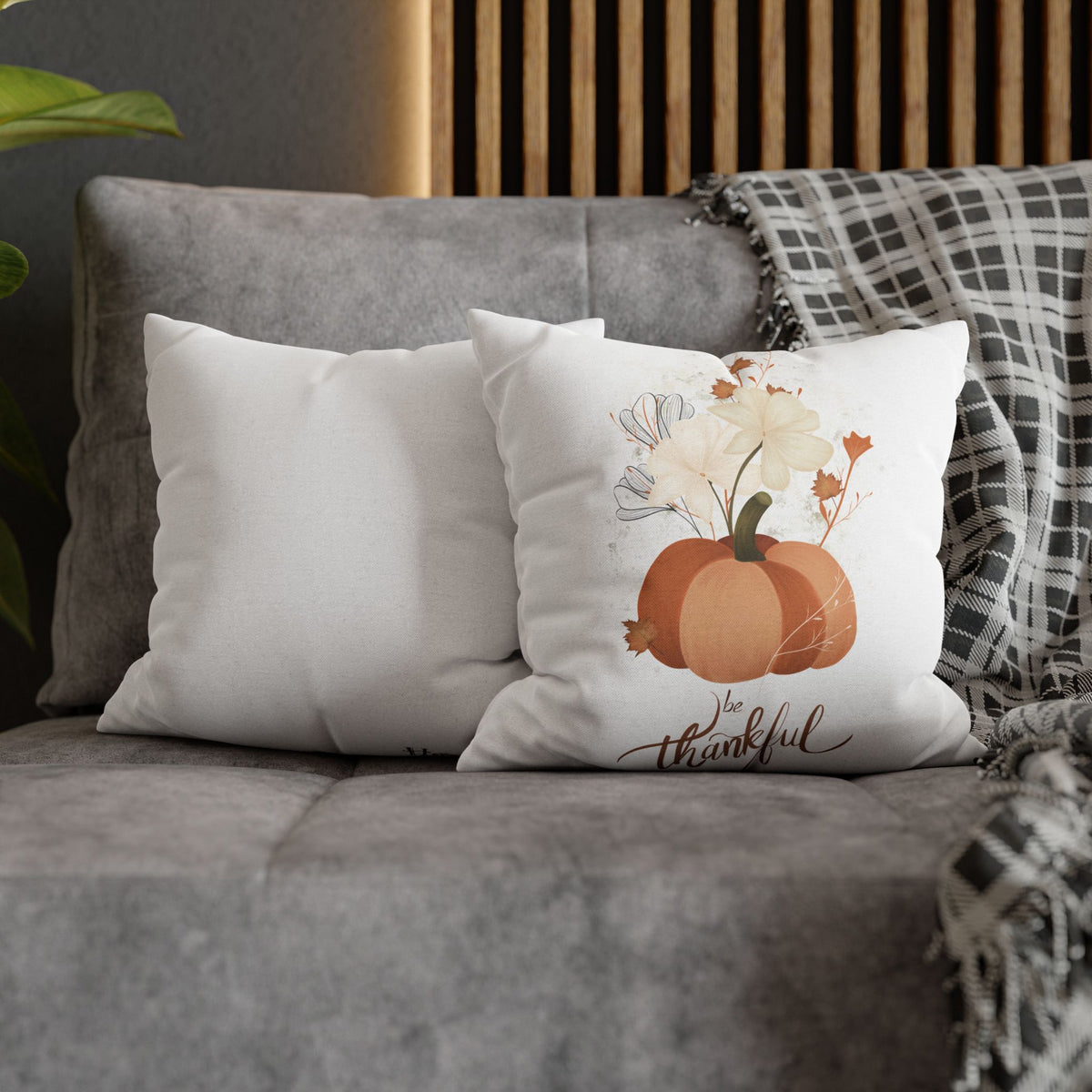 Pillowcase - Pumpkin Floral