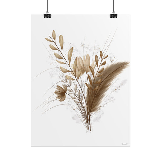 Poster - Dried Flowers