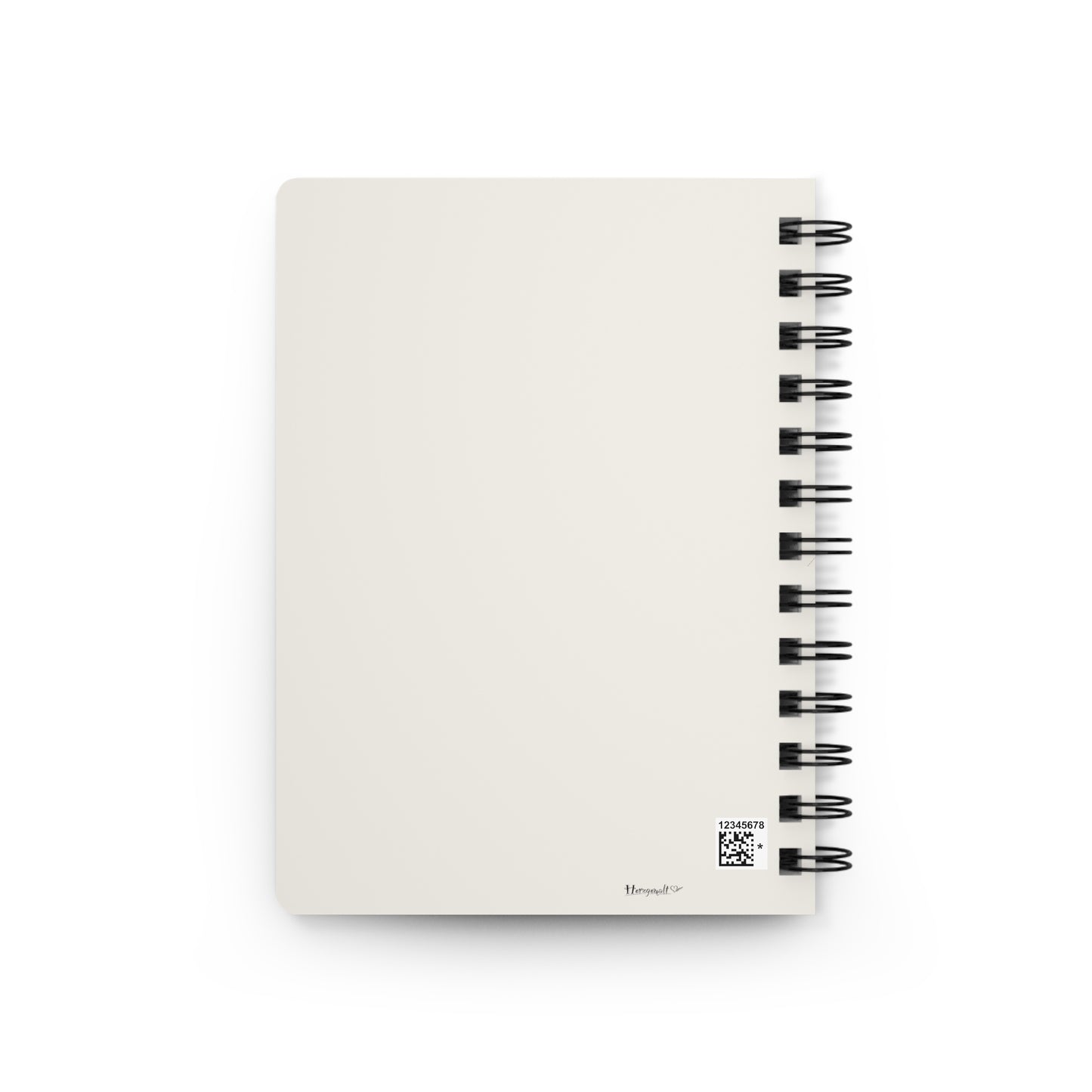 Cuaderno de espiral - flores secas