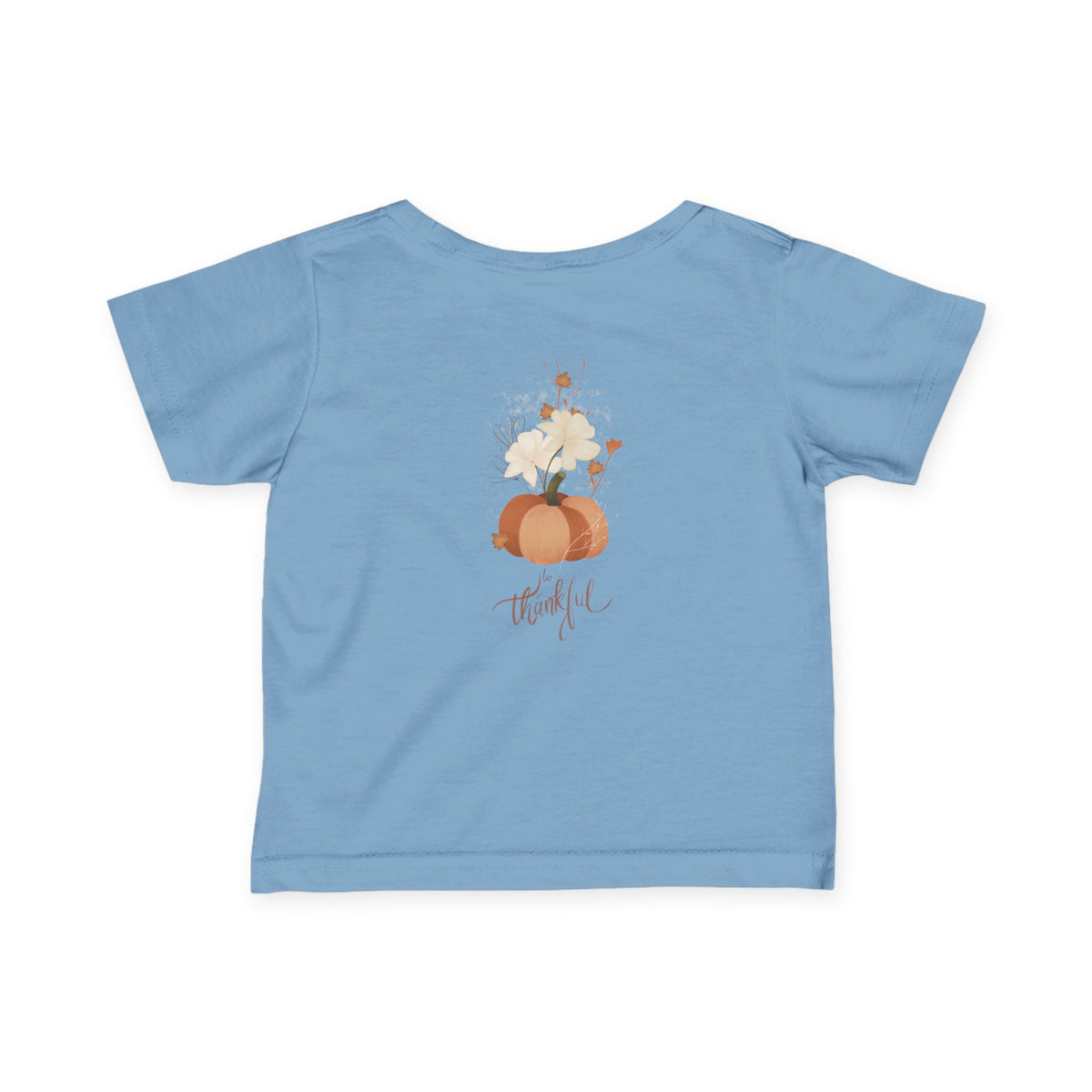 Unisex Baby T-Shirt - Pumpkin Floral
