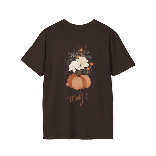 Unisex T-Shirt - Pumpkin Floral
