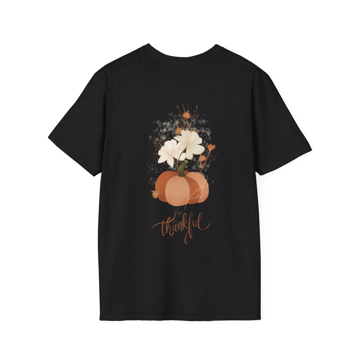 Unisex T-Shirt - Pumpkin Floral