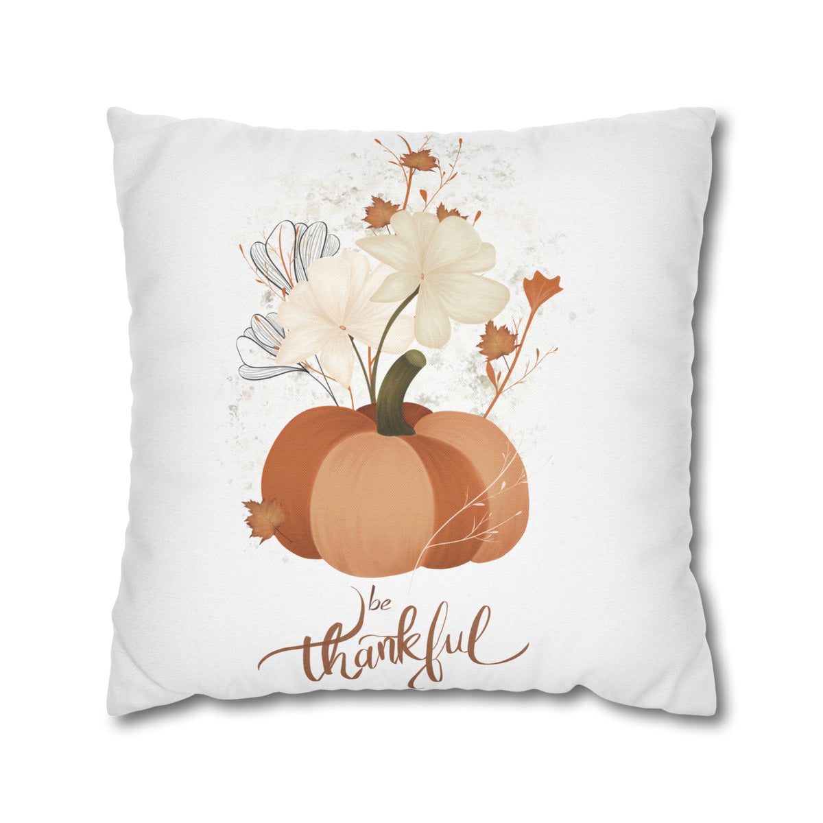 Pillowcase - Pumpkin Floral