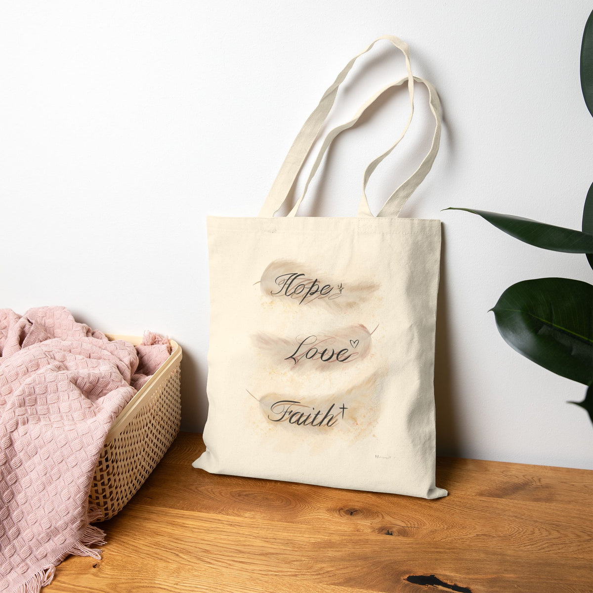 Cotton Bag - Hope, Love, Faith