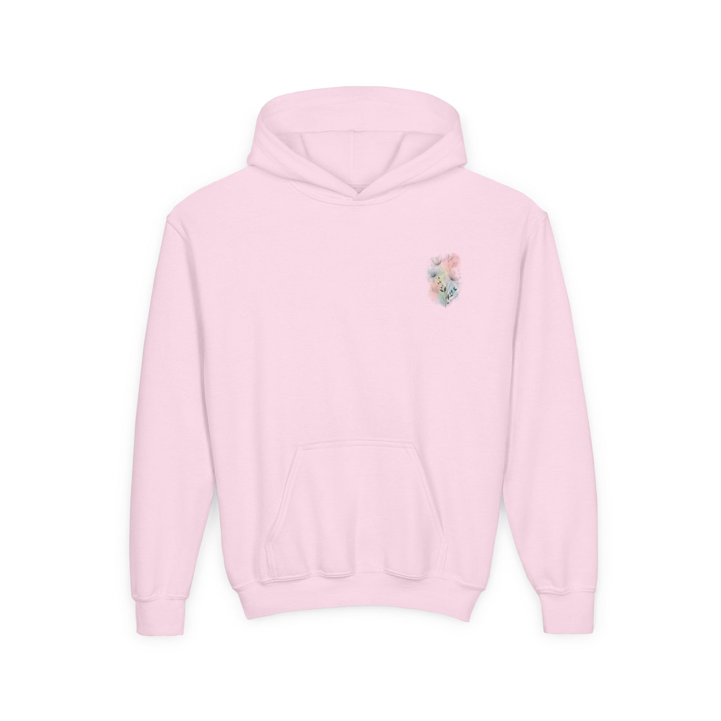 Kids' Hoodie - Pastel Flowers