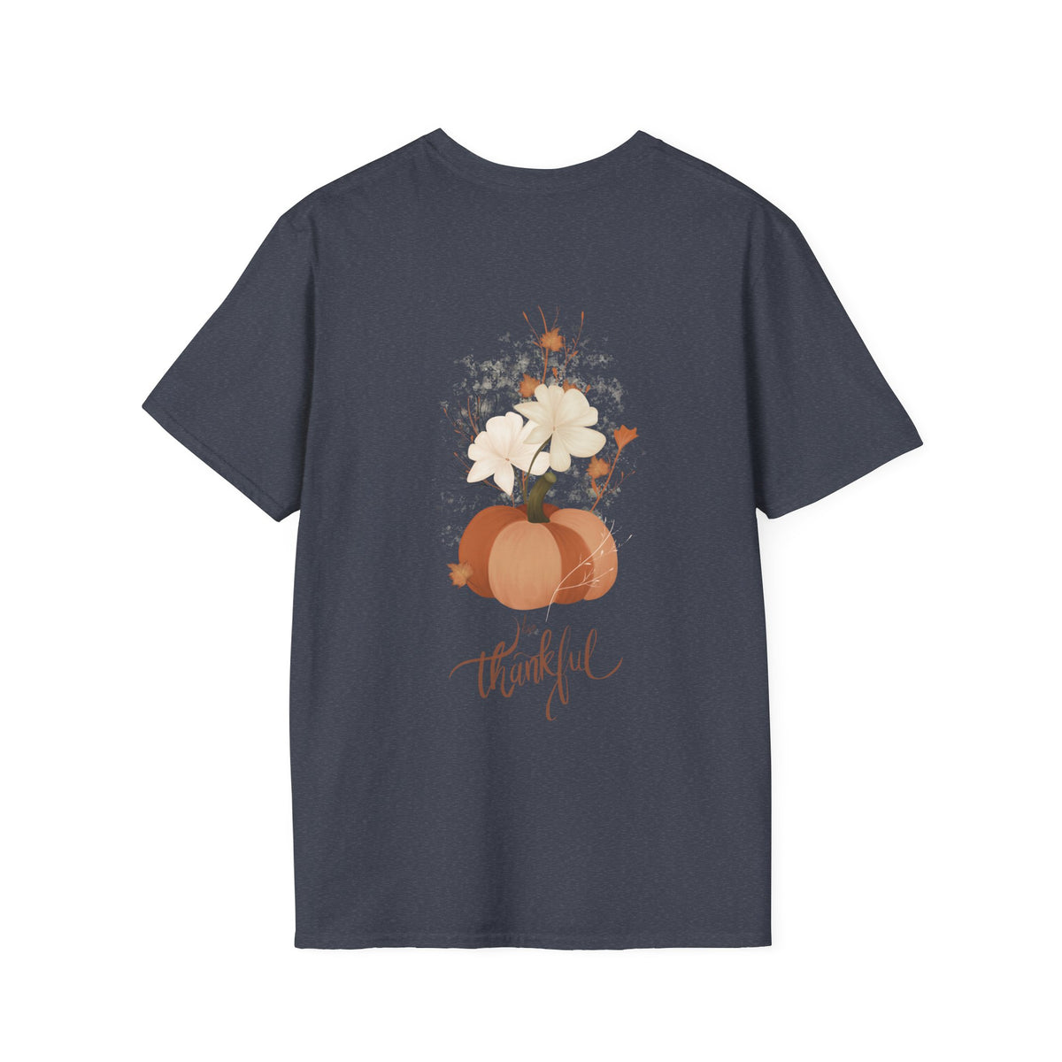Unisex T-Shirt - Pumpkin Floral