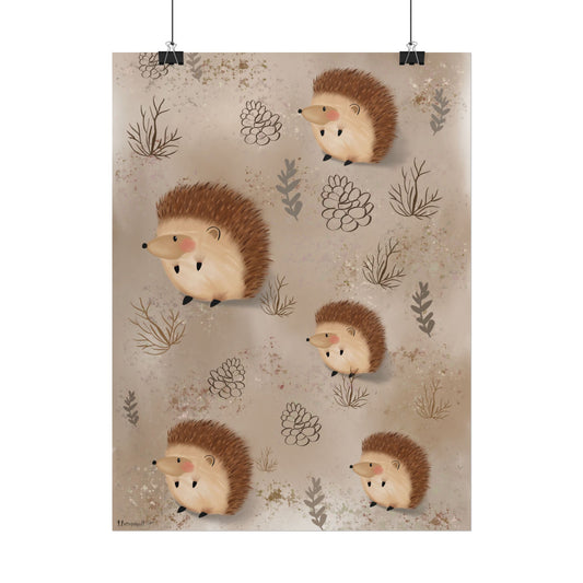 Poster – Hedgehog