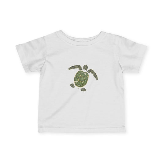 Baby T-Shirt - Green Sea Turtle