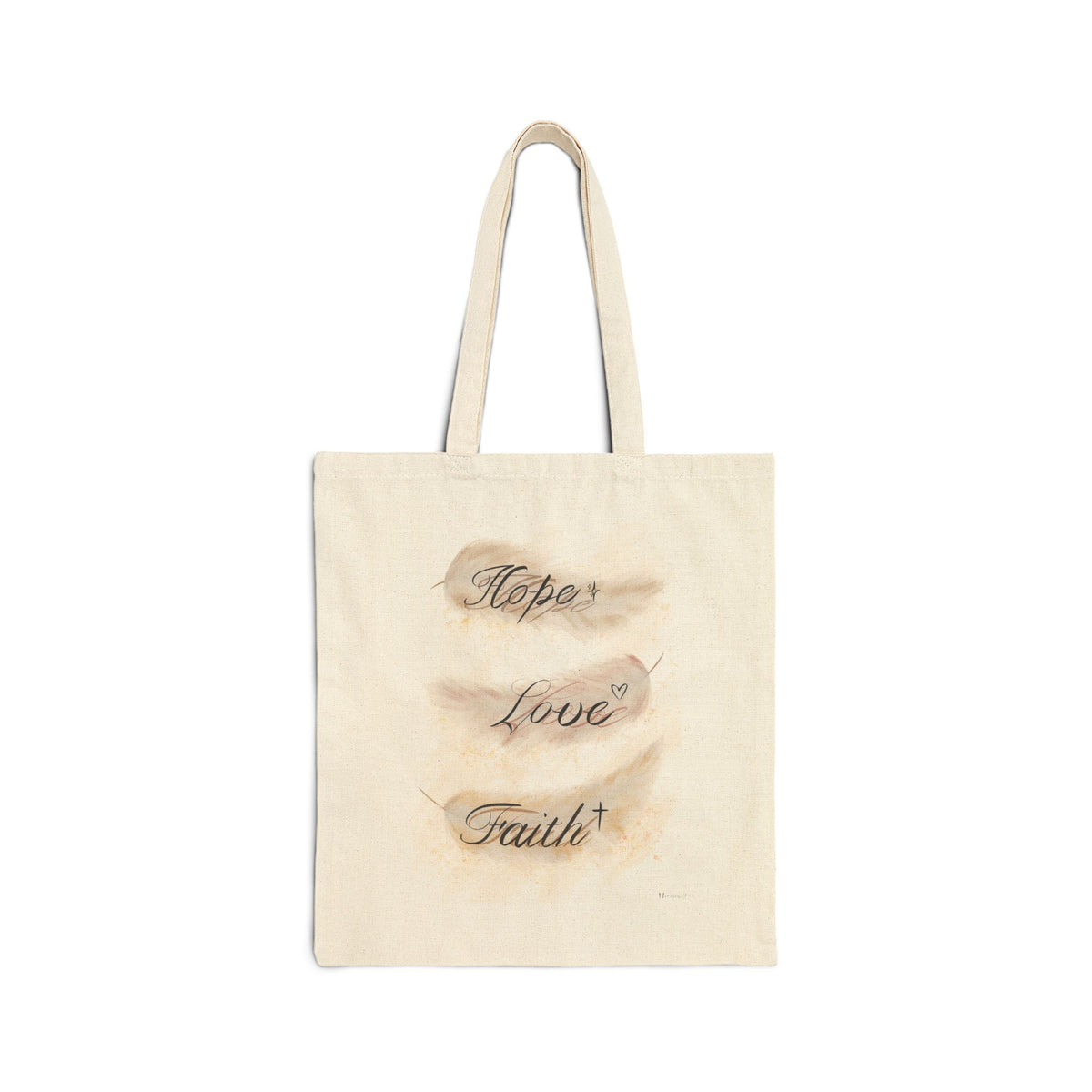 Cotton Bag - Hope, Love, Faith