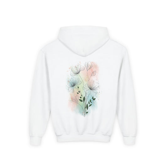 Kids' Hoodie - Pastel Flowers
